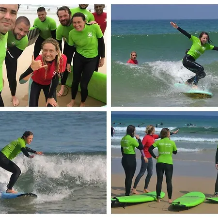 לינה וארוחת בוקר Surf House